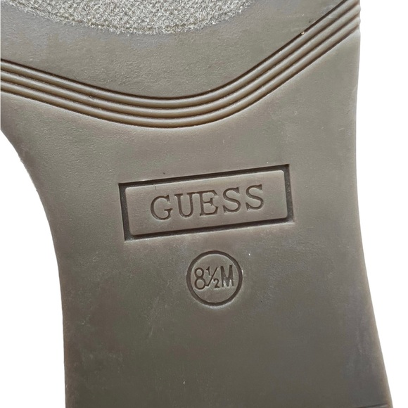 GUESS Womens Pink Cork 2" Platform Catiaee Toe Wedge Slip On Heeled Sandal 8.5 M - Picture 10 of 16